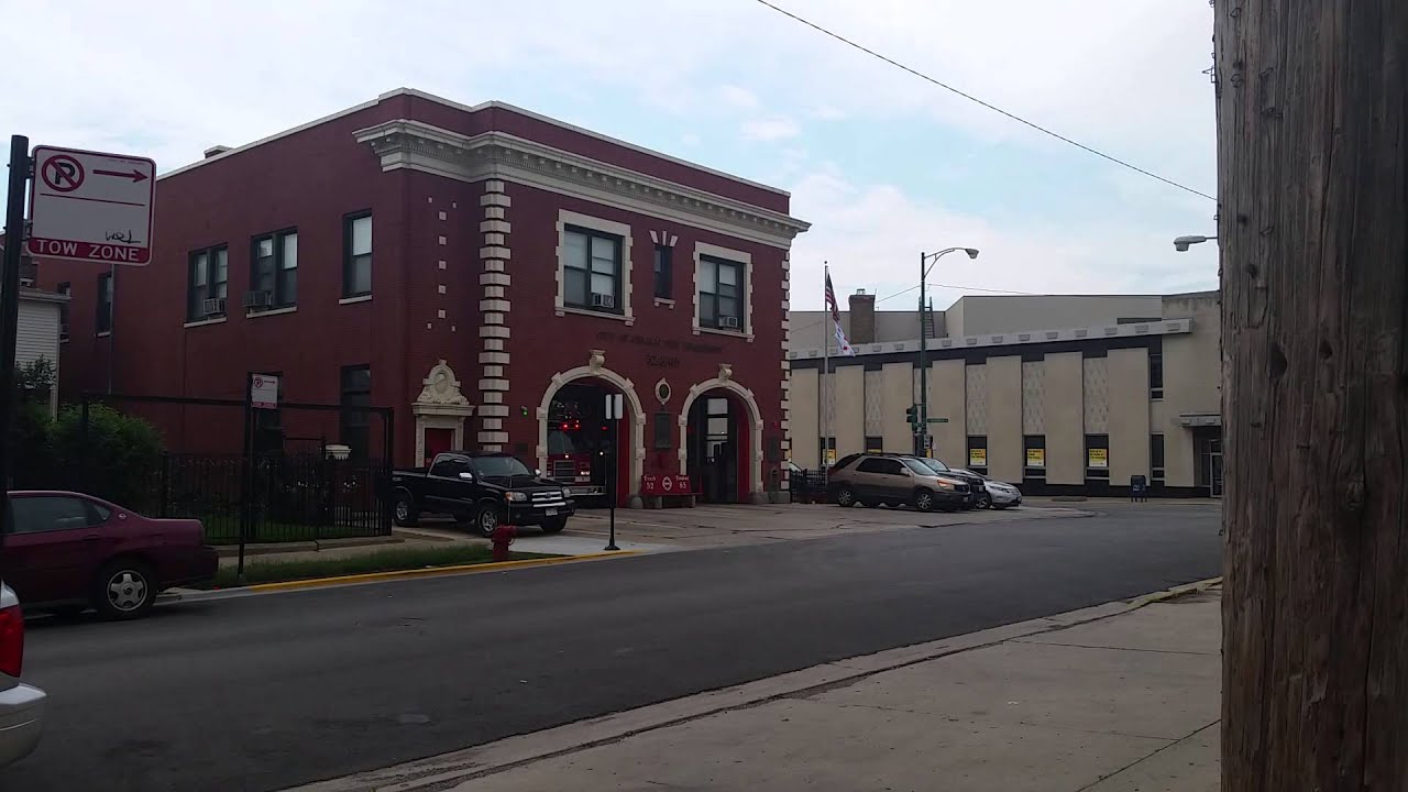 CFD Engine 65 and Truck 52 Responding (Sirens+Air Horns)
