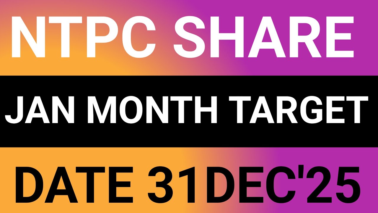 NTPC STOCK LATEST NEWS 31DEC'25/NTPC SHARE LATEST ANALYSIS WITH TARGET FORECAST 