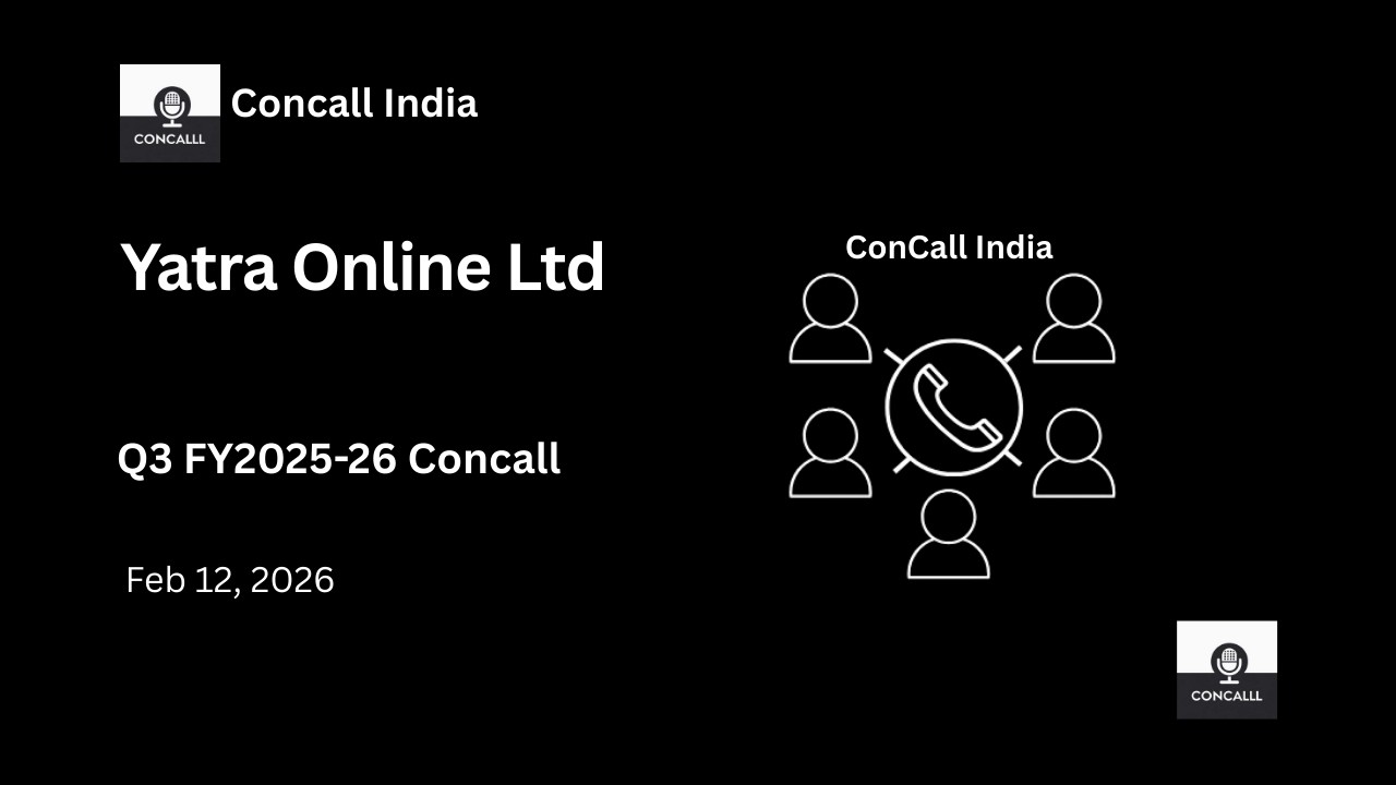 Yatra Online Ltd Q3 FY2025-26 Concall