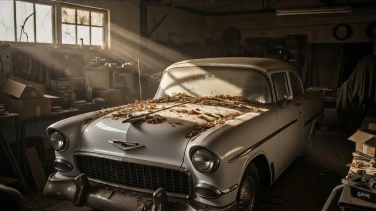 ASMR Car Restoration Full Rebuild of Chevrolet Bel Air 1955  From Abandoned Condition to Looking New