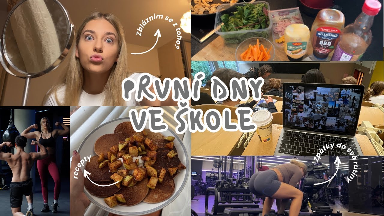 PRVNÍ TÝDEN VE ŠKOLE I Zvládnu to?