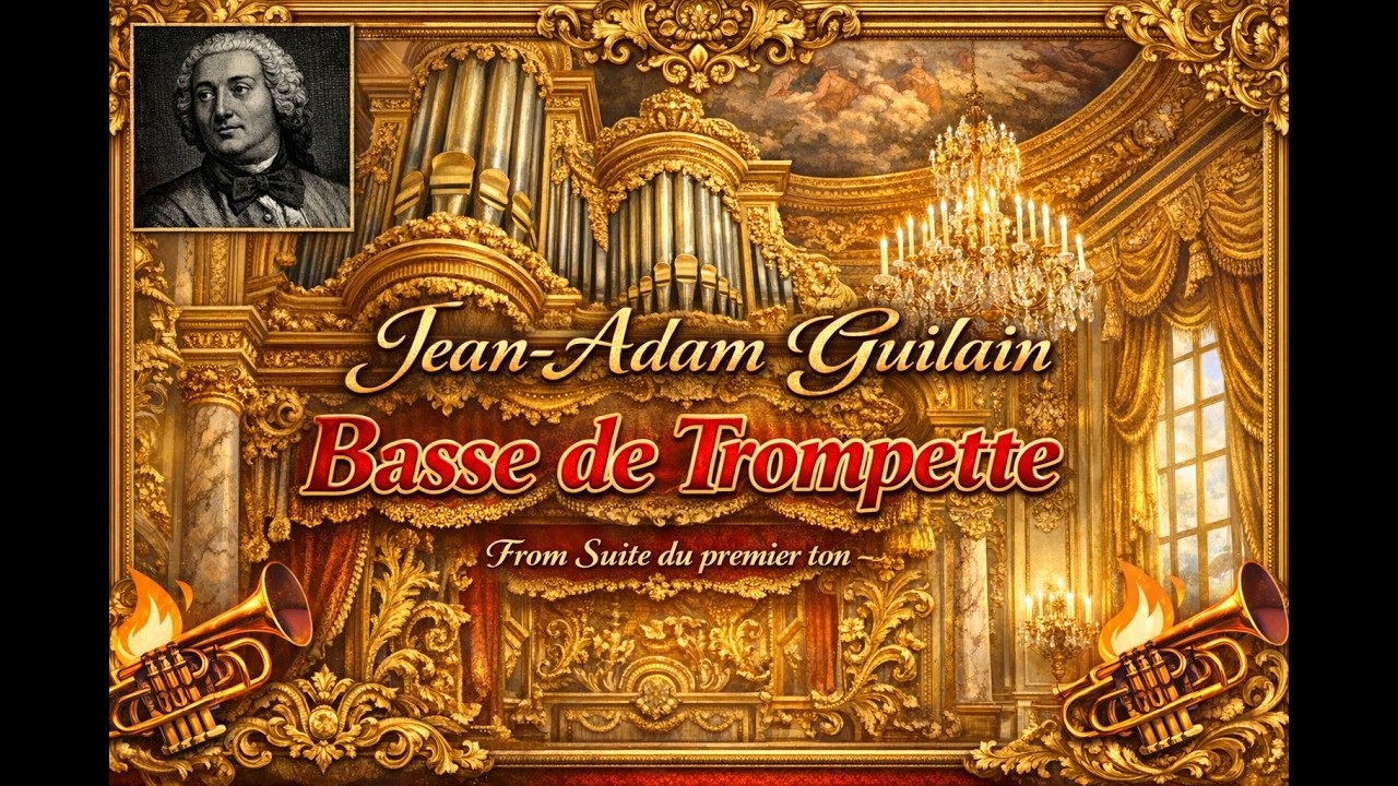 Jean Adam Guilian - Classical French Organ - Basse de trompette - Suite du deuxième ton