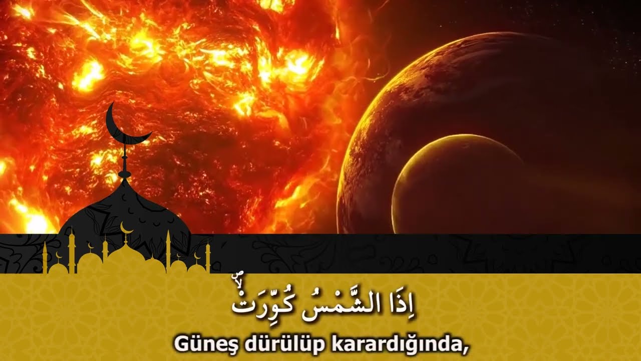 Tekvir Suresi | Abdussamed | Son Kitap | Kuran Terapi Şifa Noktası