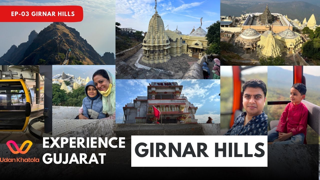 EP-03 | Girnar hills - Neminath ji ke darshan | Udan khatola Experience | Gujarat Road Trip
