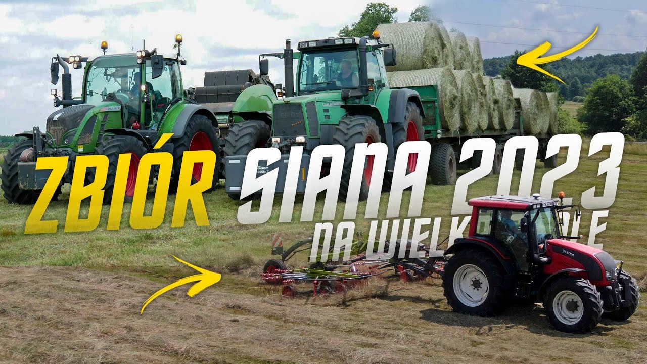 🇵🇱 ㋛︎Oporowa Sianokiszonka 2023 ㋛︎ Fendt Puszcza Dymek㋛︎ Fendt vs Valtra ㋛︎ 🇵🇱