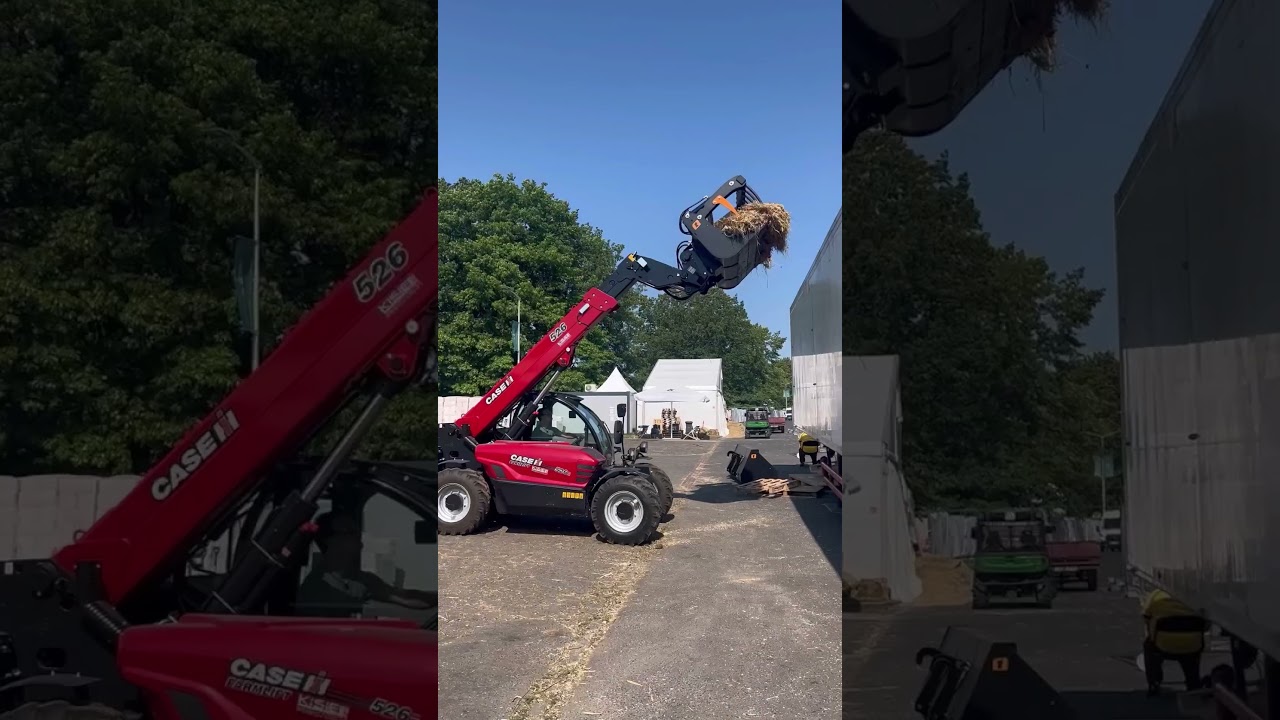 Case IH Farmlift 526 podczas tegorocznej edycji Warsaw Jumping 😎#warsawjumping #caseih
