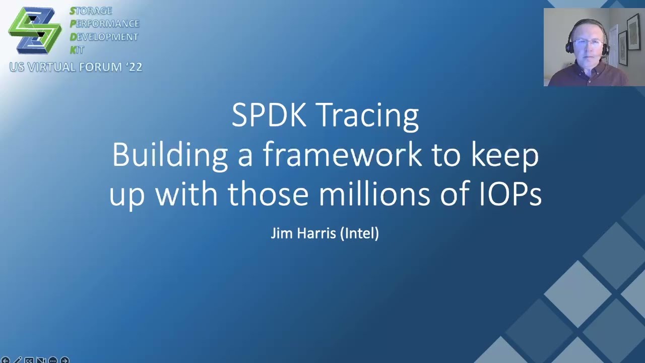 SPDK Tracing – building a framework to keep up with those millions of IOPs