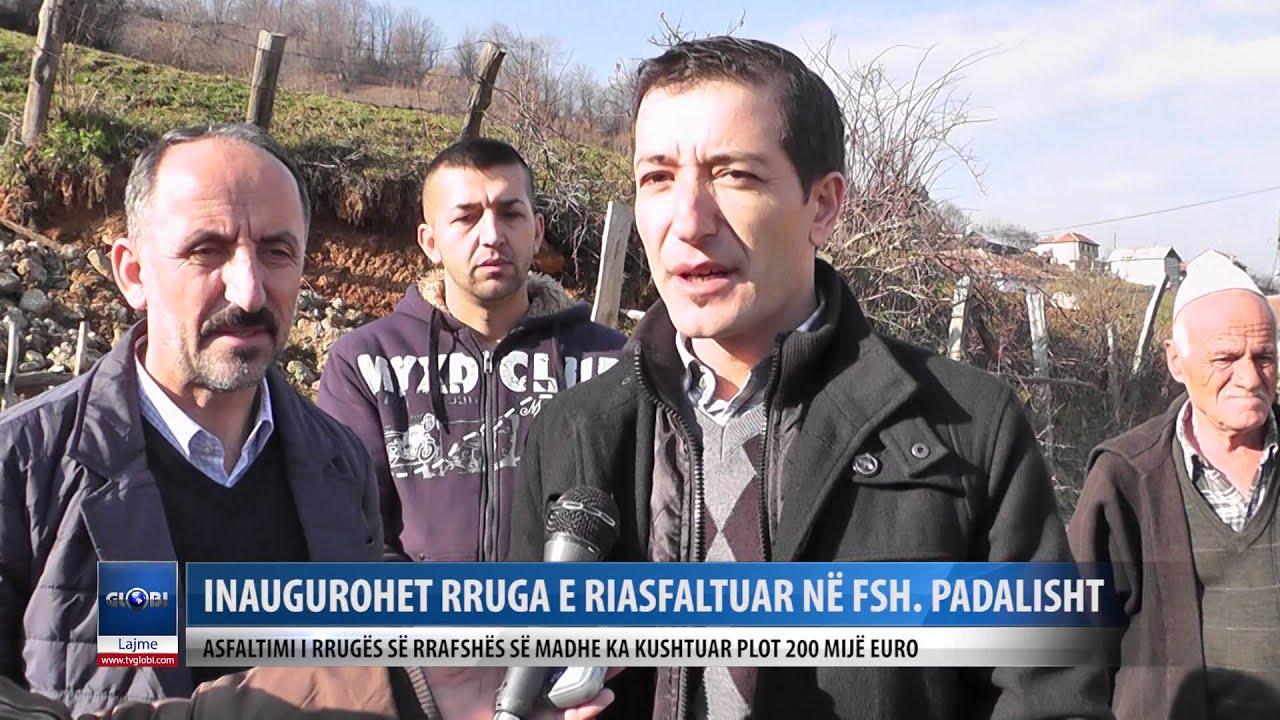 Inaugurohet rruga e asfaltuar ne fsh Padalisht