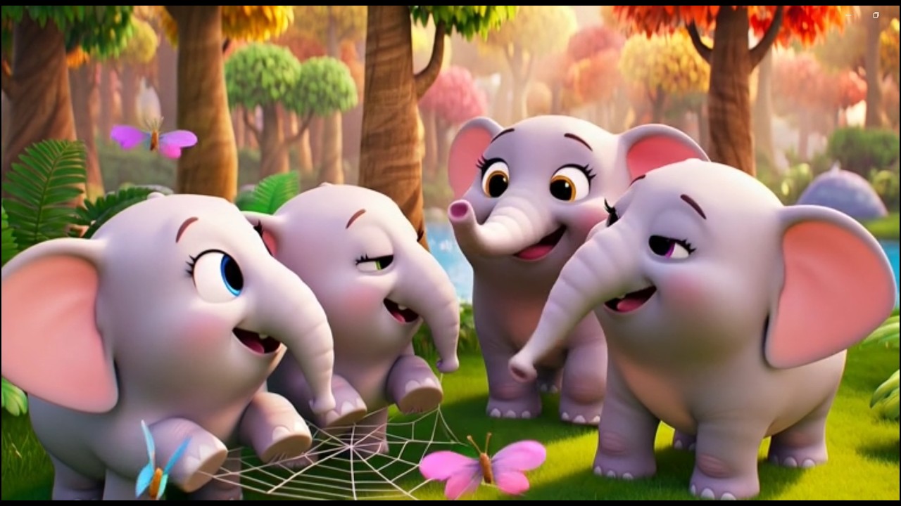 🐘 Ek Mota Hathi | एक मोटा हाथी | Hindi Rhymes for Kids | Kids Masti Rhymes