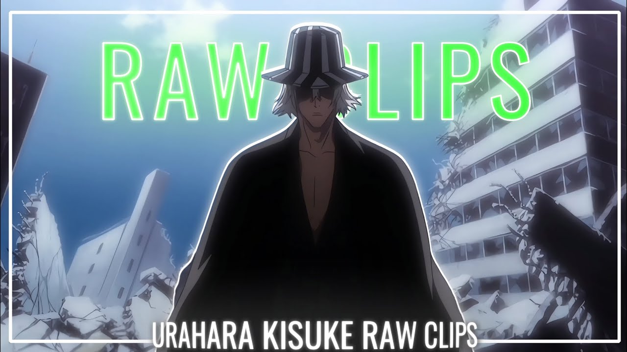 Urahara Kisuke Raw Clips (Part2)