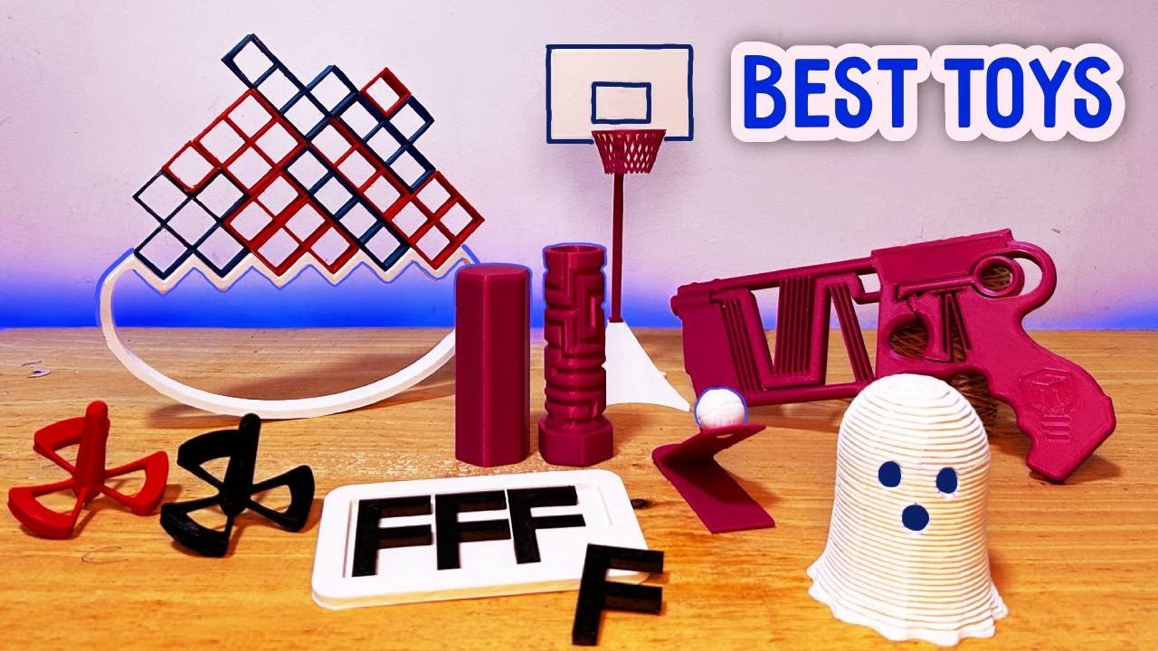 Best 3D Printed GAME TOYS
