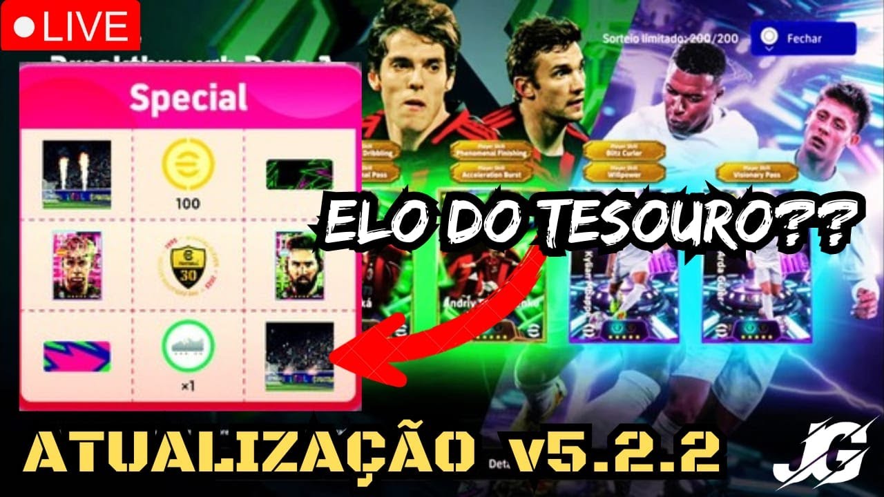 [🔴AO VIVO] Conferindo as NOVIDADES no EFOOTBALL 2026 