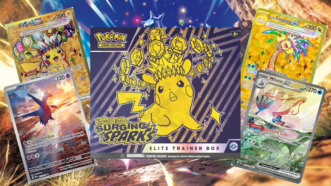 Нашел Редкие Карточки В Pokémon Scarlet and Violet Surging Sparks