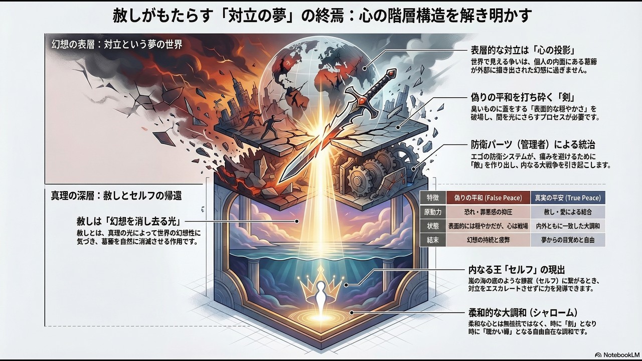 対立の再定義：戦場から飛躍へ🔴ACIMレッスン 333《ここでは赦しが、葛藤の夢を終わらせる。》Forgiveness ends the dream of conflict here.