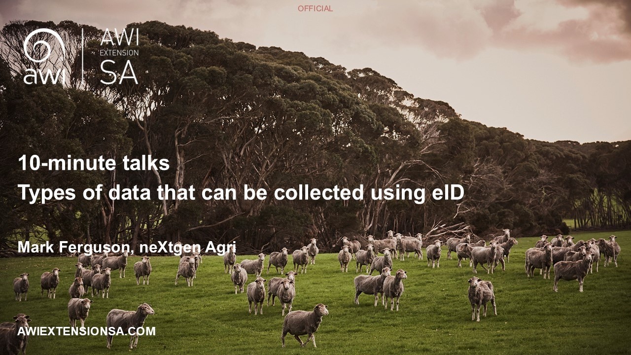 10-minute talks - Types of data that can be collected using eID