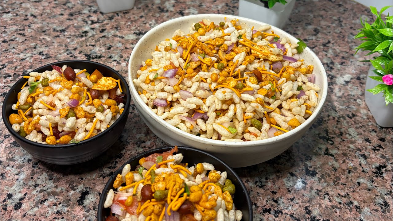 How To Make bhel at home? ये भेल एक बार खाली तो बार बार खाने की इच्छा होगी!#bhel#howto #food #baking