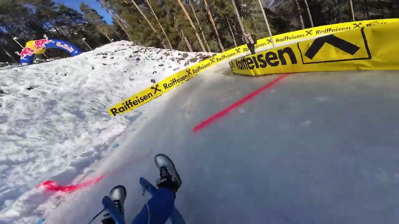 🎥 Adrenalin pur! GoPro Abfahrt auf der legendären Grantau Rodelrennstrecke 🛷🔥#GoPro #Action