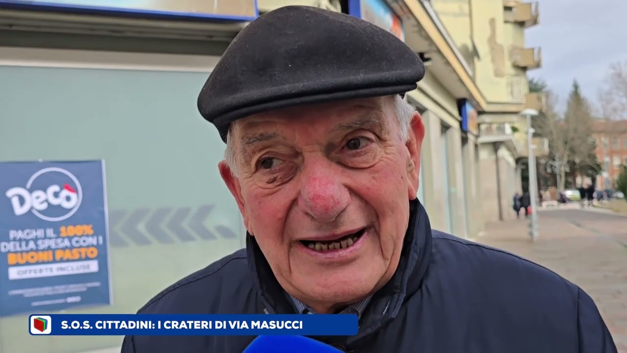 SOS CITTADINI, VIA MASUCCI: UN TAPPETO DI BUCHE