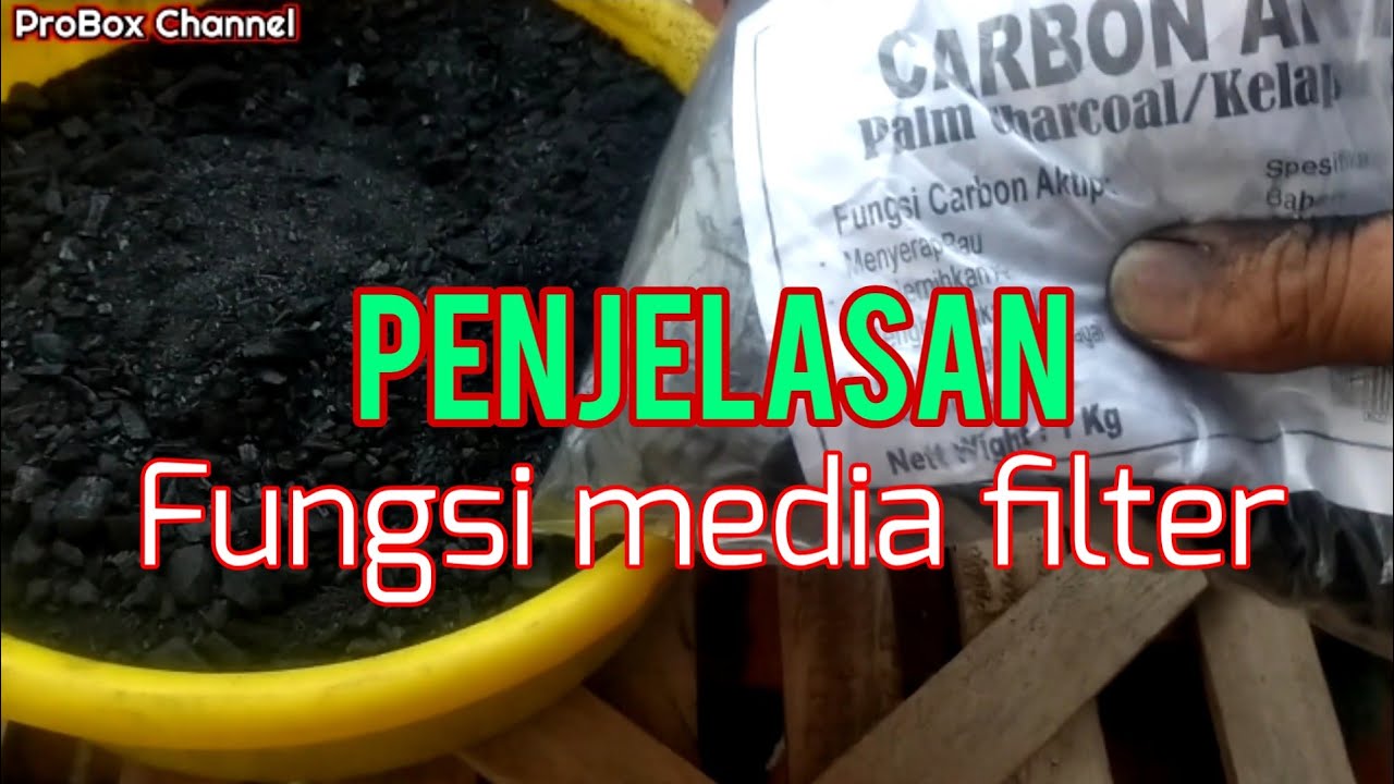 Fungsi media filter untuk filtrasi