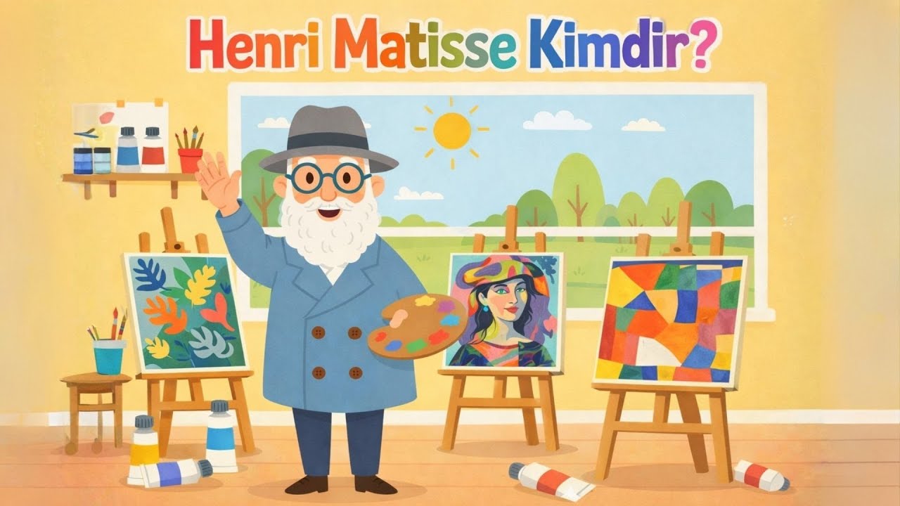 Henri Matisse Kimdir? | Çocuklar İçin Sanatçı Tanıtımı