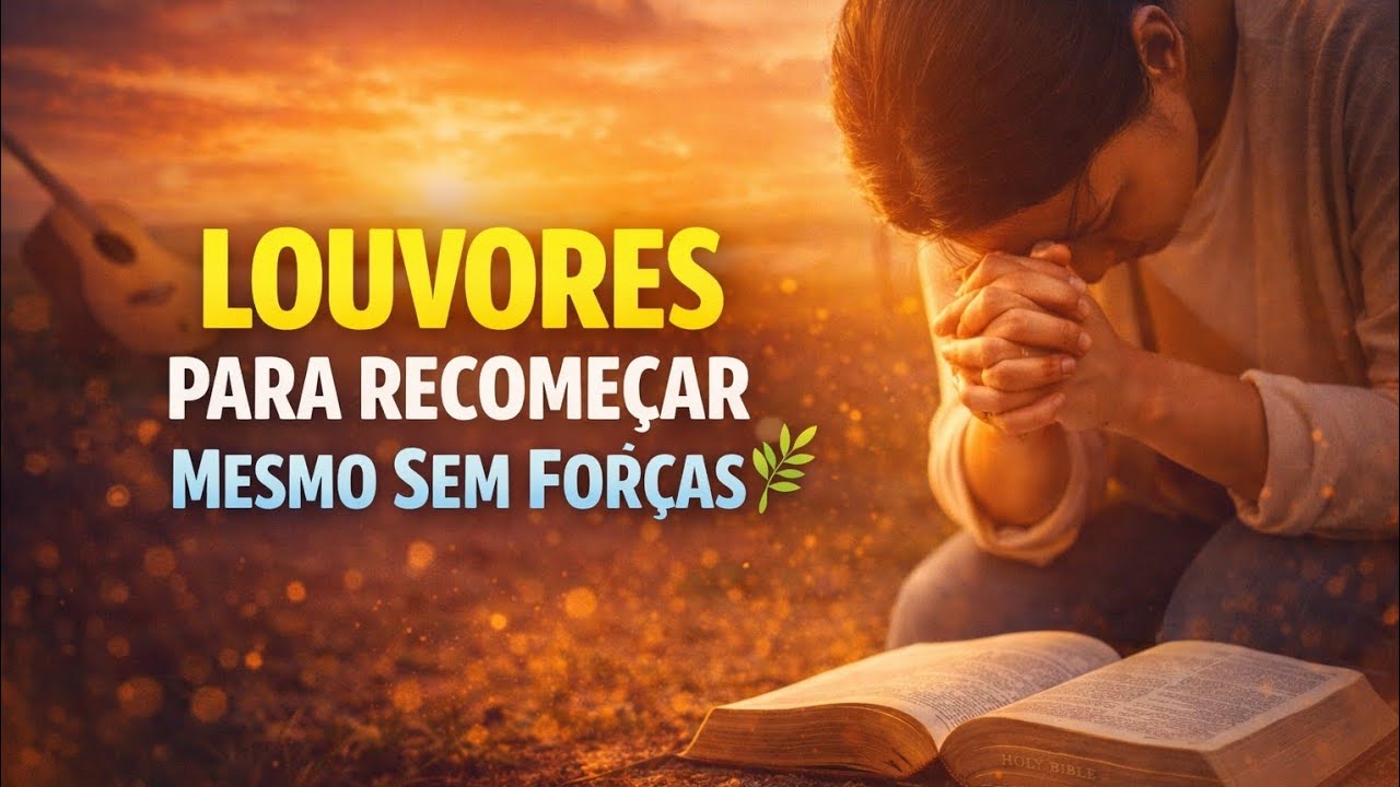  Louvores Para Recomeçar Mesmo Sem Forças 🌿 #louvor #deus #adoração #gospel 