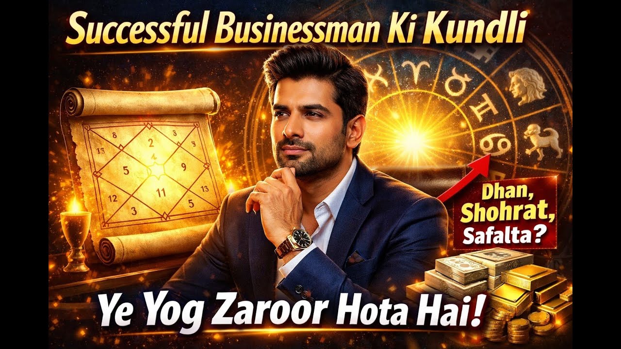 Successful Businessman Ki Kundli Me Ye Yog Zaroor Hota Hai