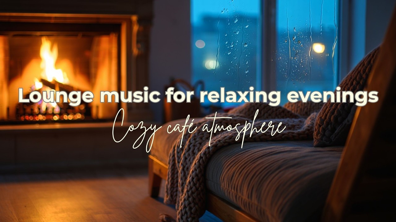 Lounge Music for Relaxing Evenings — Cozy Café Atmosphere ☕ | 1 Hour Chill Background Mix
