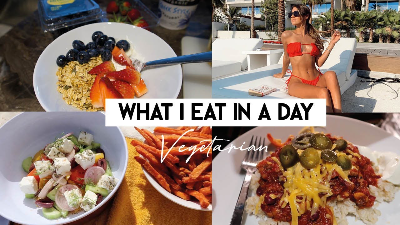 VLOG: WHAT I EAT IN A DAY | VEGETARIAN | RECIPES