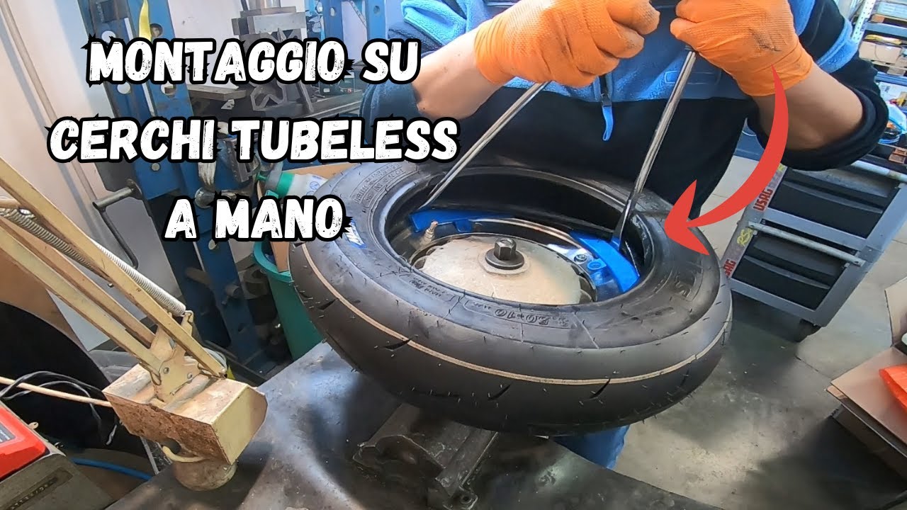 Come montare pneumatici su cerchi tubeless