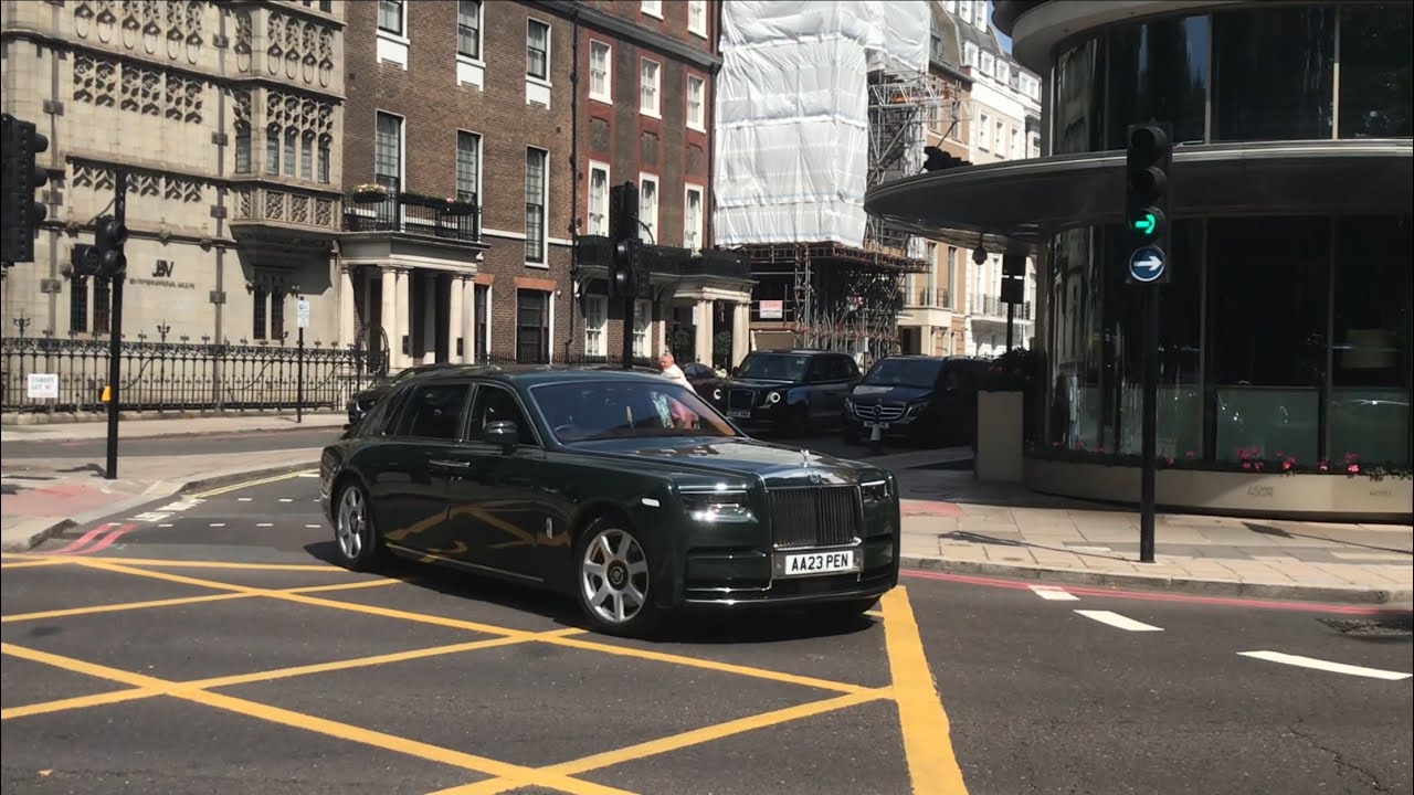 Luxury Cars In London August 2025 | Cullinan Series 2, Spectre, Corniche, Purosangue, Flying Spur….
