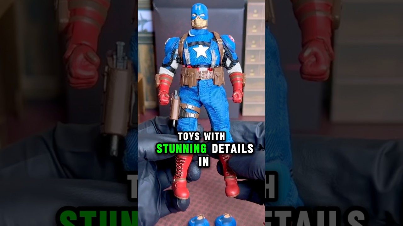 Фигурка Капитана Америки от Epic Joy Man: стоит ли оно того? #marvel #youtubeshorts #whatif #toys...
