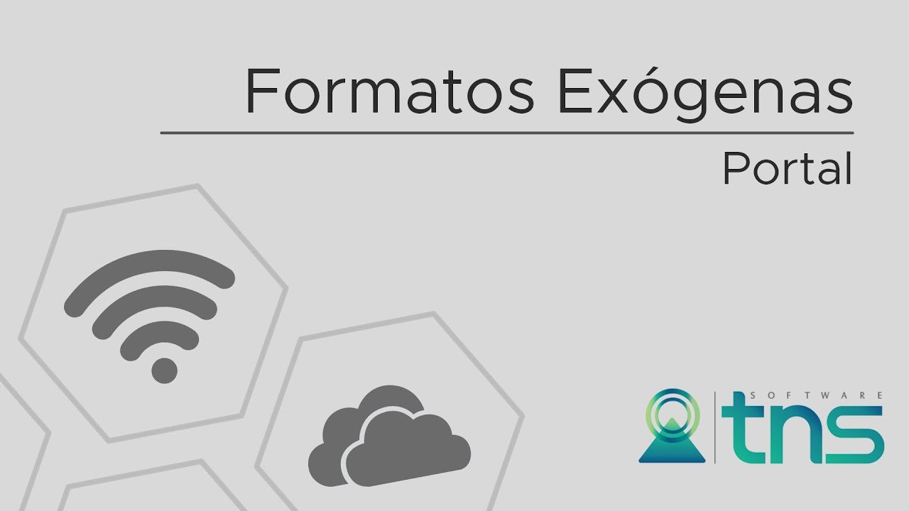 Formatos Exógena - Portal TNS