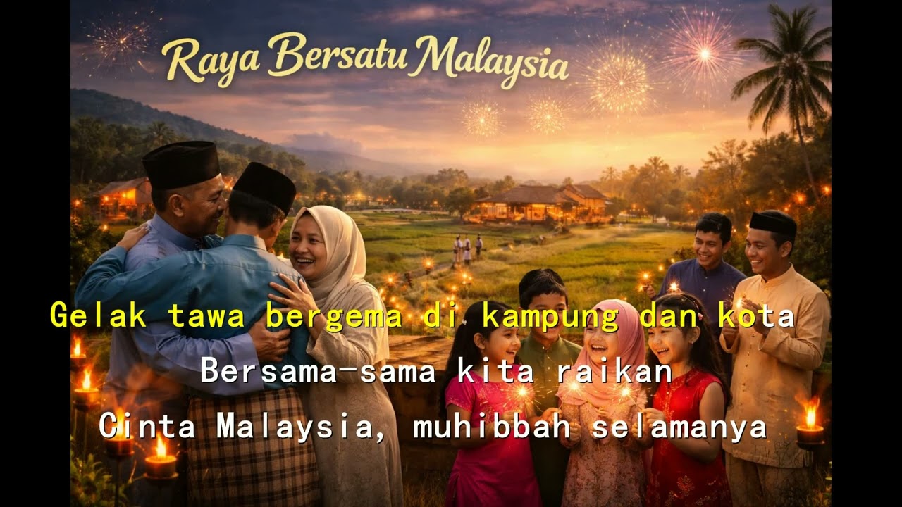 Raya Bersatu Malaysia {versi 1} [Malay Raya Song]