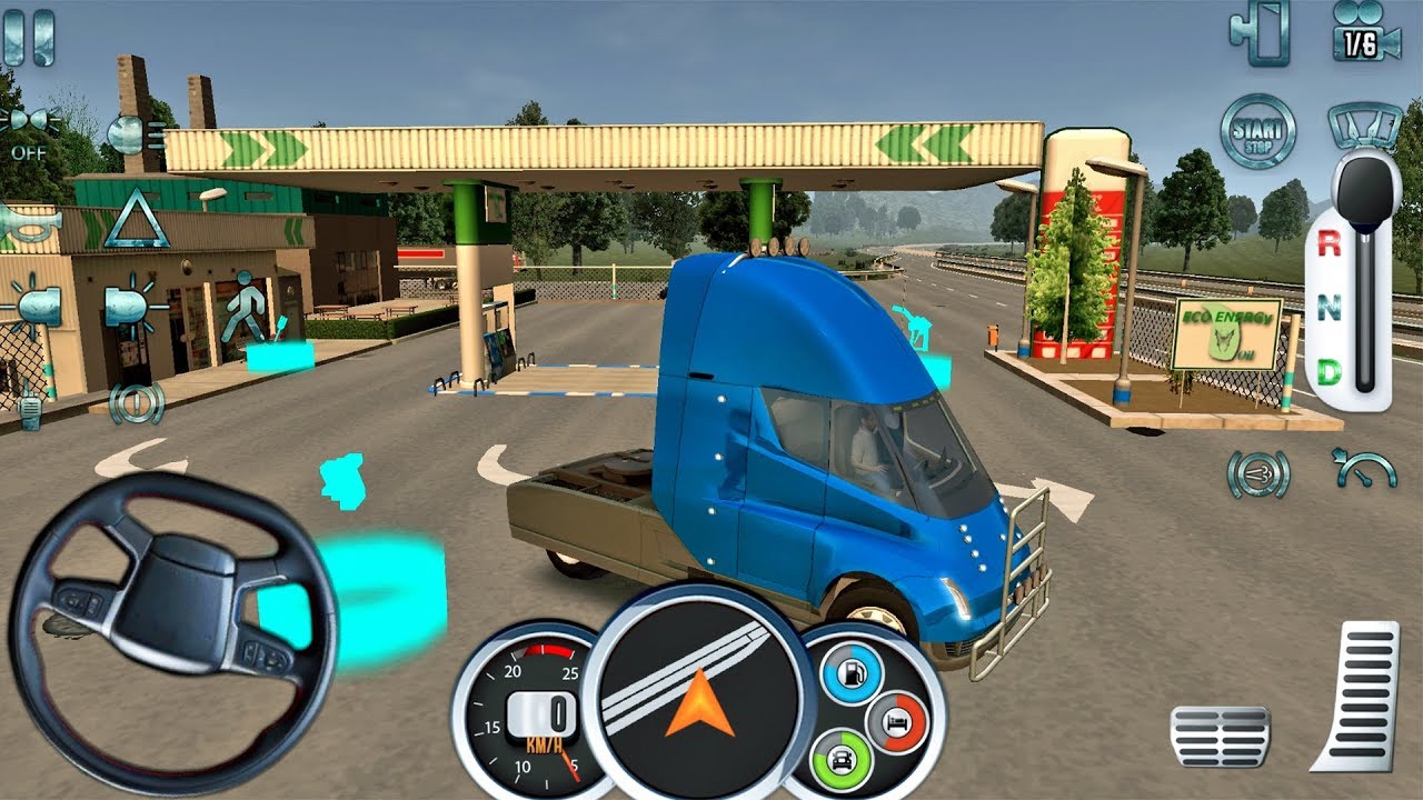 Euro Truck Driver 2018 # 23 - Новый игровой процесс с игровой приставкой