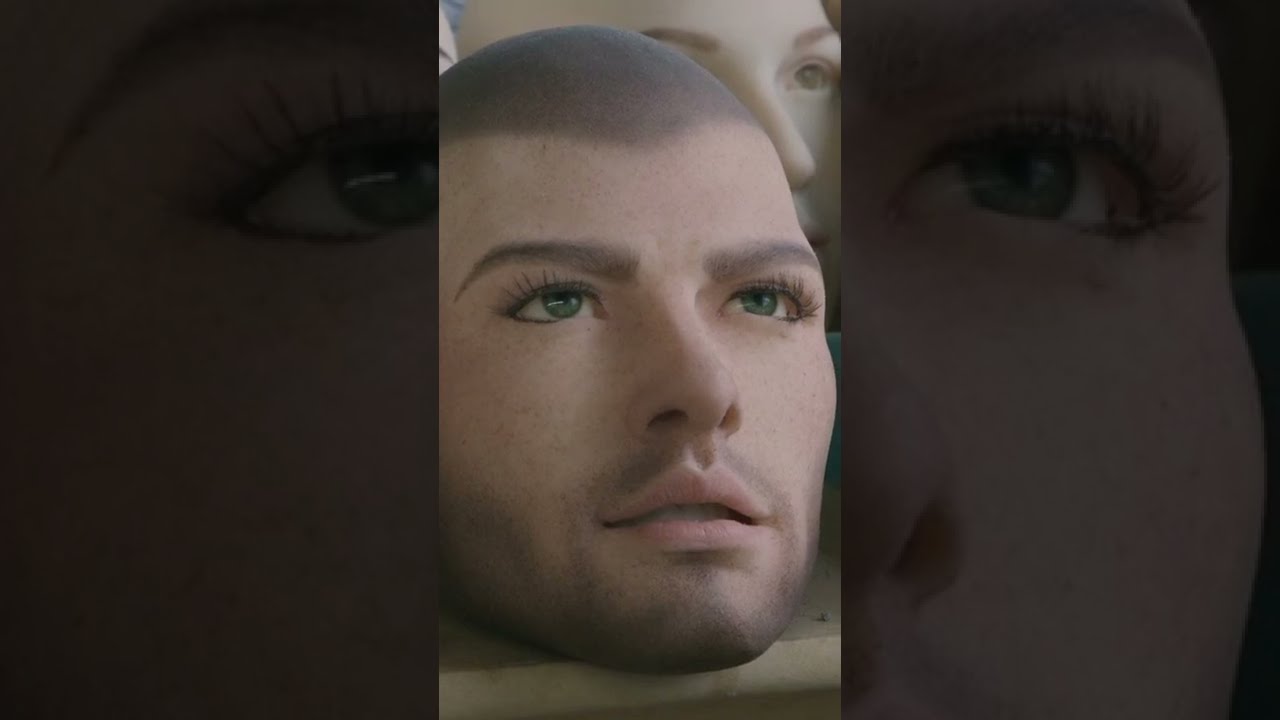 Feeling lonely? Matt from Sinthetics makes companion dolls #shorts