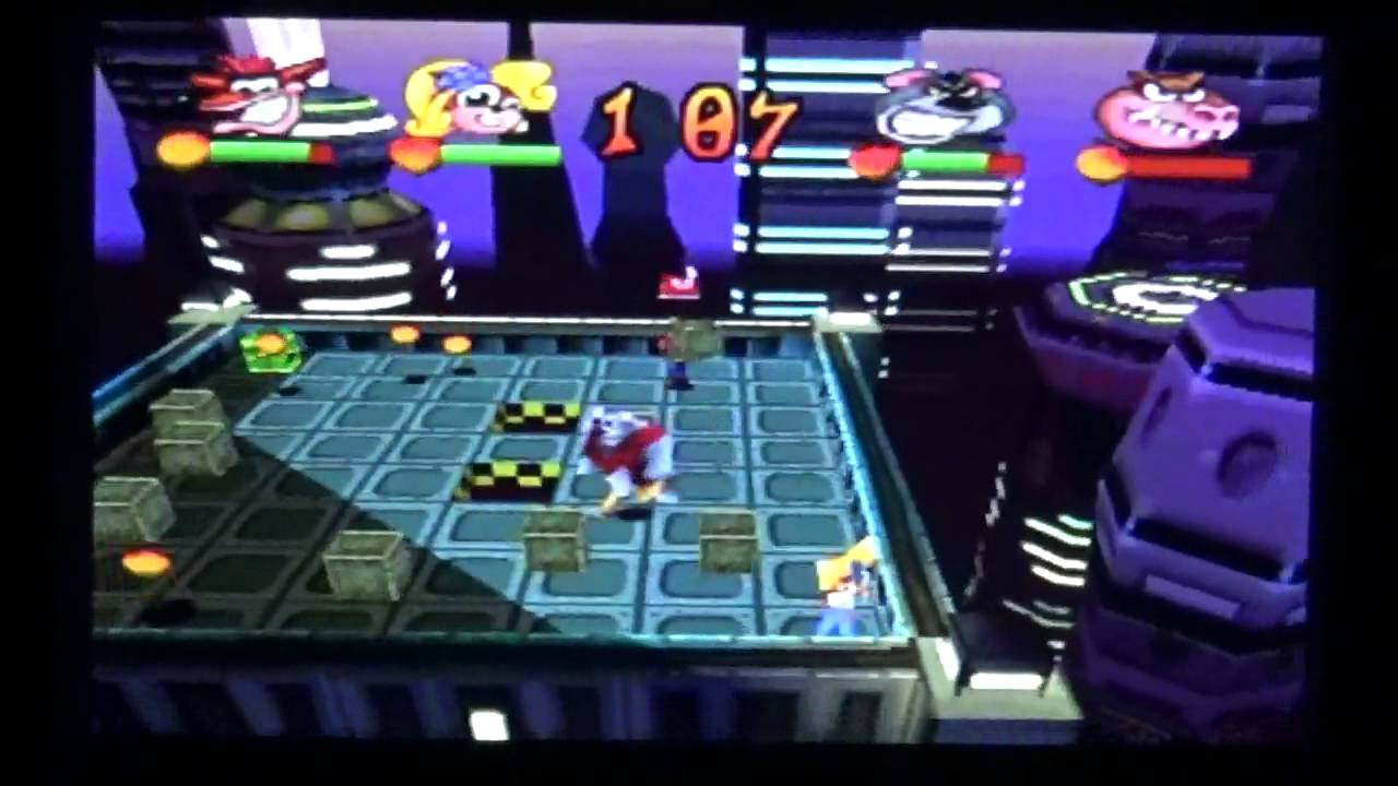 Crash Bash (PS1) Multiplayer Part 1