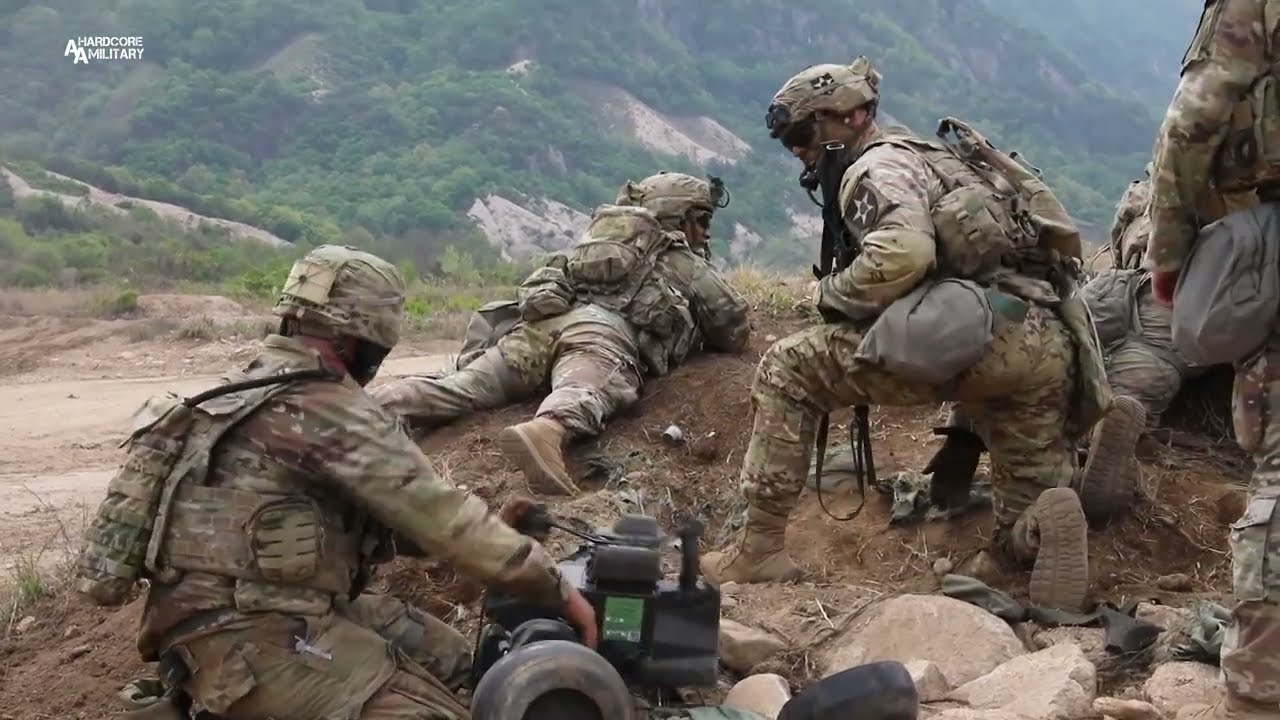Stryker Brigade in Chipori South Korea