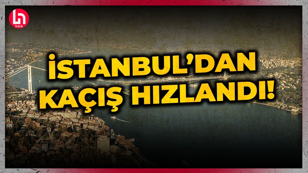 İstanbul'dan kaçış hızlandı! 2023 yılında megakentten 338 bin 798 kişi ayrıldı!