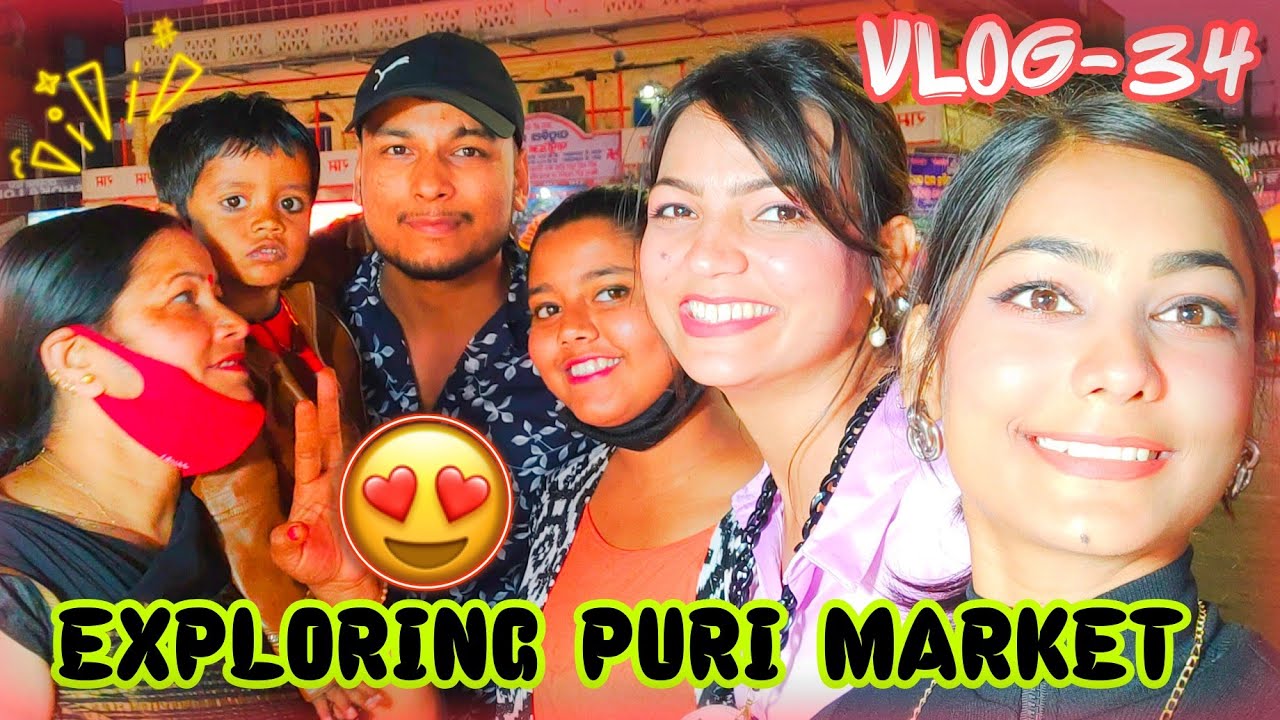 Exploring *LOCAL FOOD* 😋 And *LOCAL MARKET* 🤩Of PURI📍| *Mummy Ne Pehli Bar Jeans Top Pehna 😍*