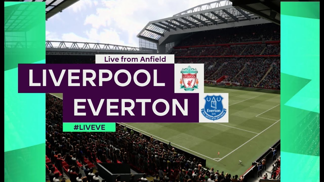 FIFA 21 Liverpool vs Everton Premier League Full Match Xbox One S Gameplay