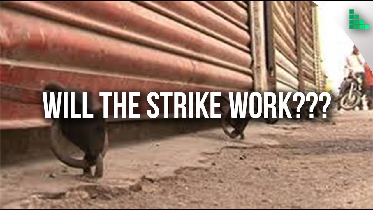 Traders strike and shutter-down against govt taxes