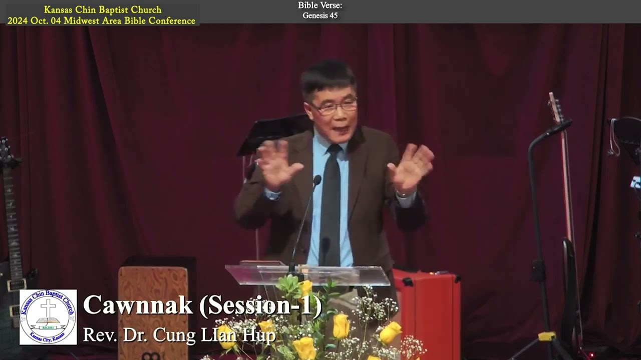 Rev Dr Cung Lian Hup ||CBCUSA Midwest Area Bible Conference|| (Kansas CBC) 2024 Oct 04 zaan
