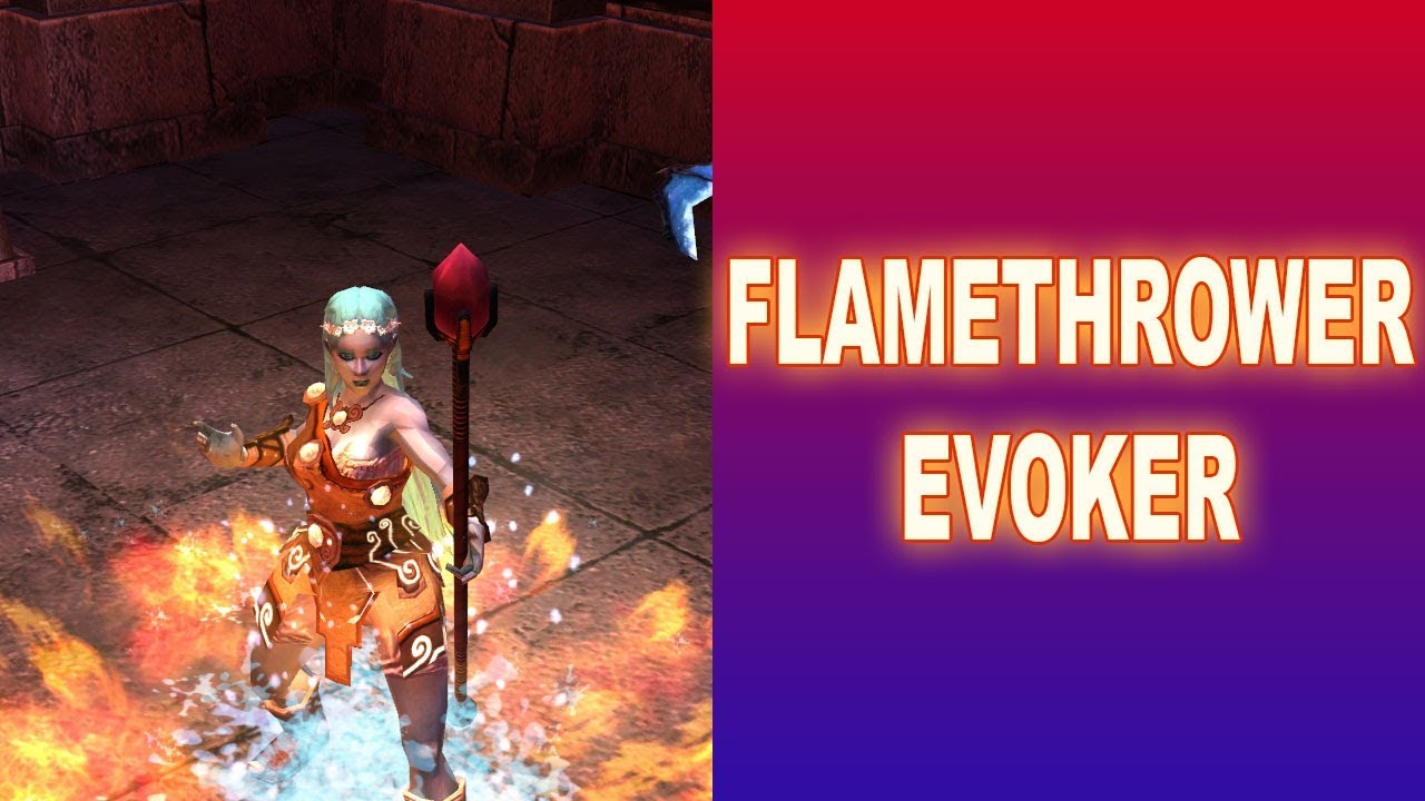 Titan Quest _ Flamethrower _ Evoker Build