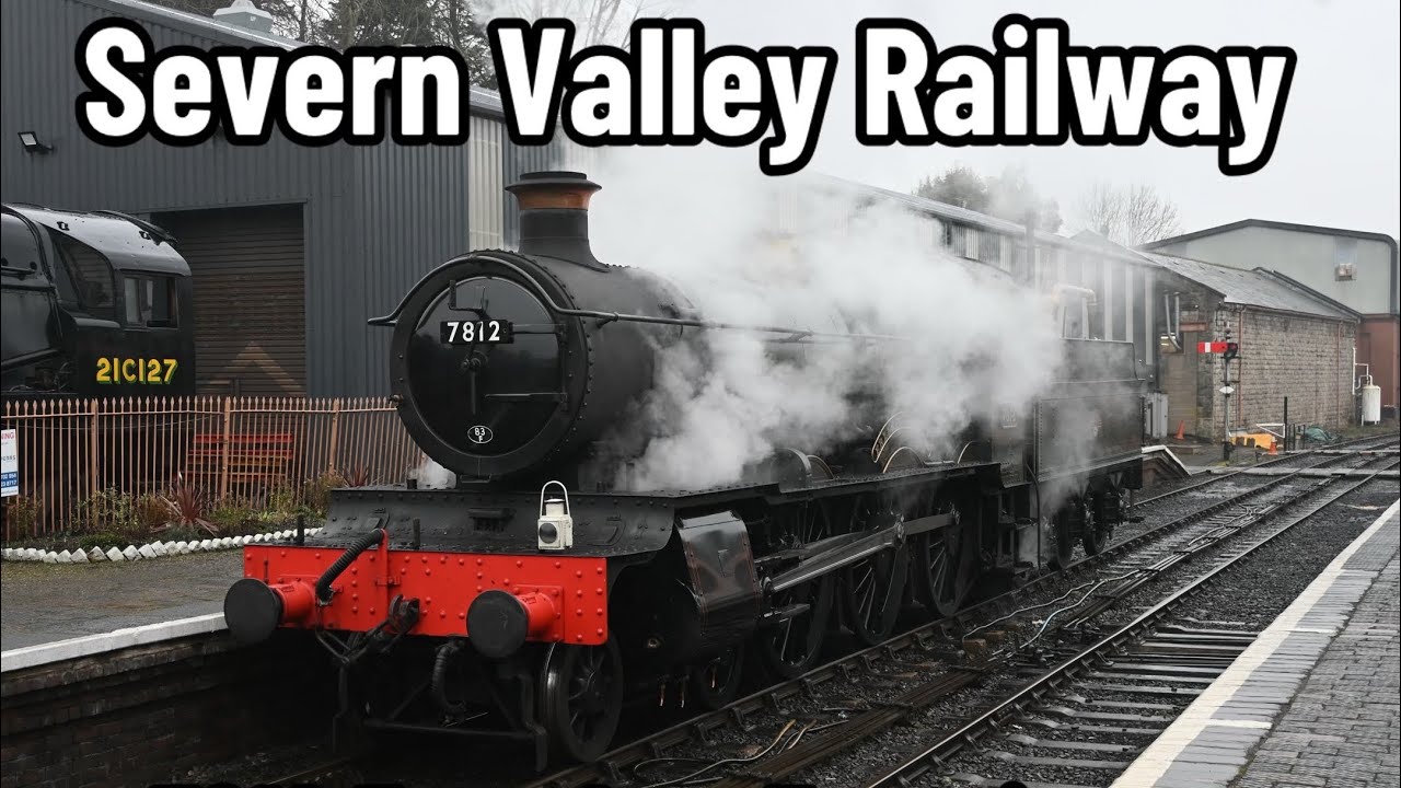 Severn Valley Railway | Footplate Experience 7812 IN & 1450 OUT with a brake fault!