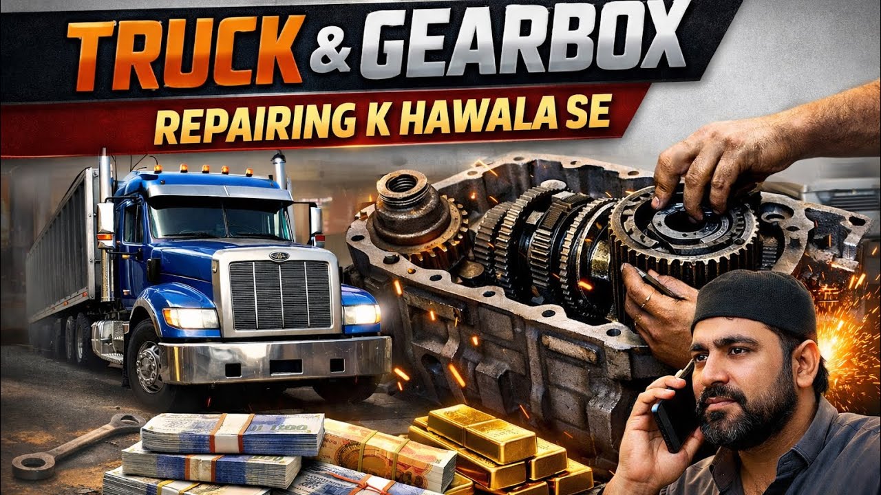 Heavy Truck Gearbox Problems | Broken Gears & Wiring Issue Repair #gearboxrepair #workshoplife #view