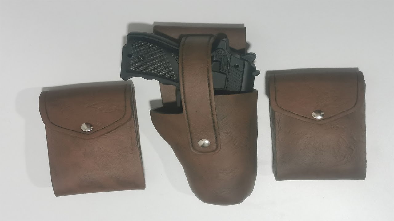 Cosplay tutorial: como hacer Pistoleras y Cartucheras!!