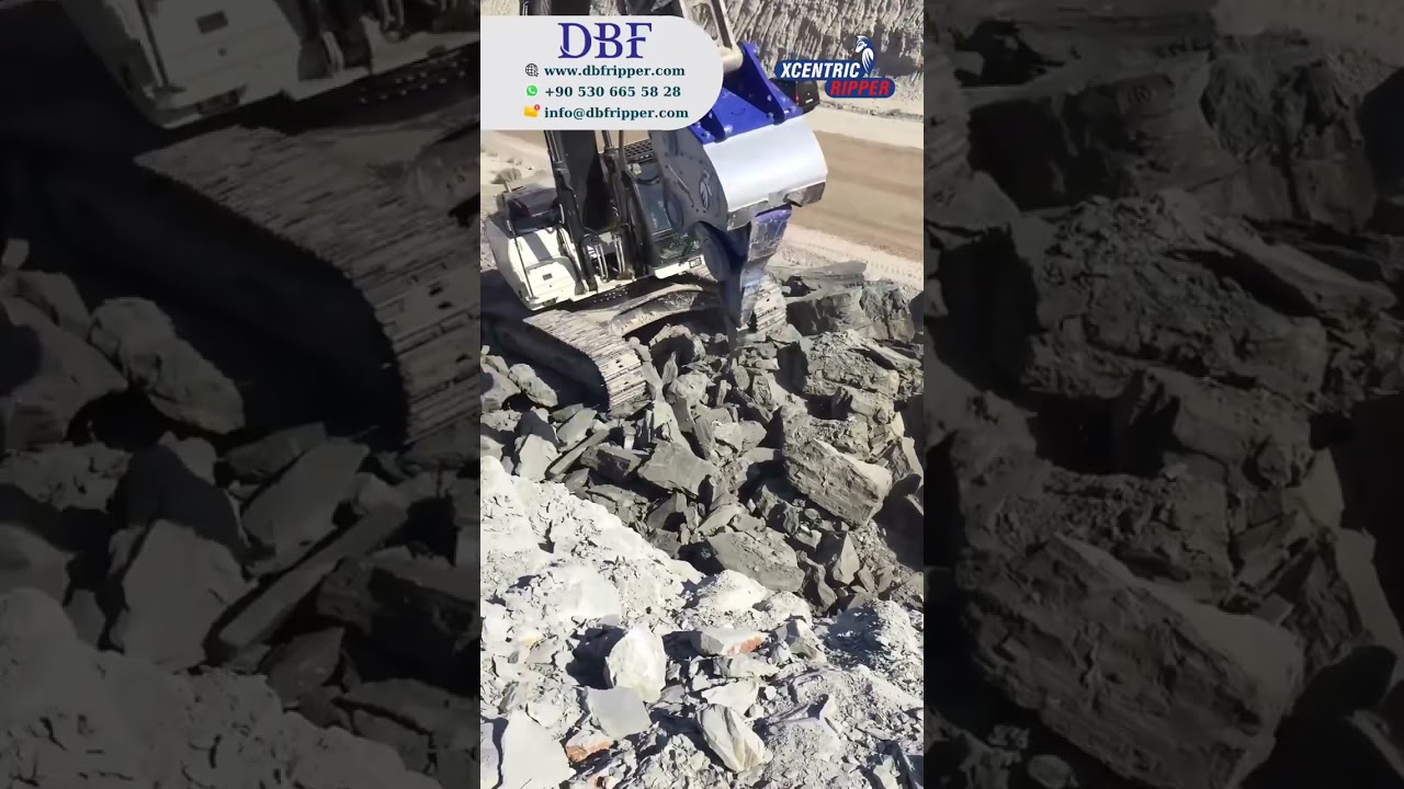 Xcentric Ripper XR42 in action at road construction in Manavgat, T&uuml;rkiye!