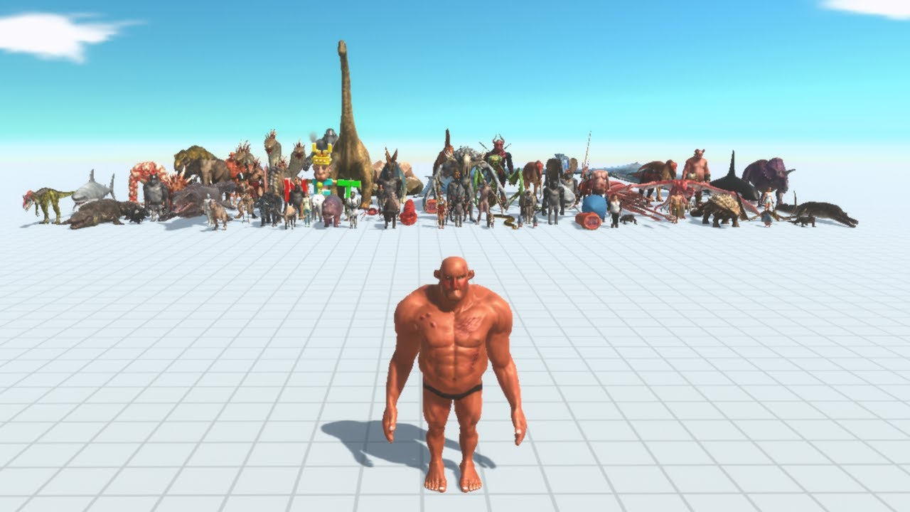 HILL GIANT vs EVERY UNIT - Animal Revolt Battle Simulator