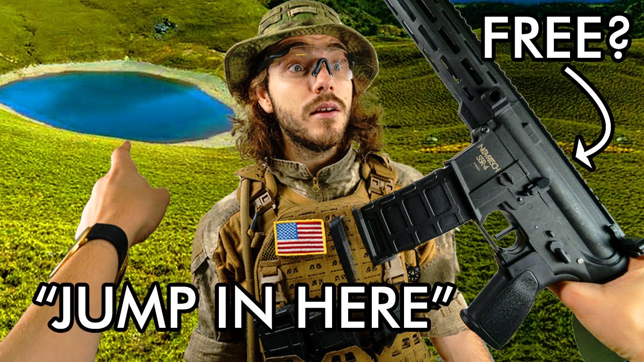 Jump Into The Lake, Win A Free Airsoft Gun