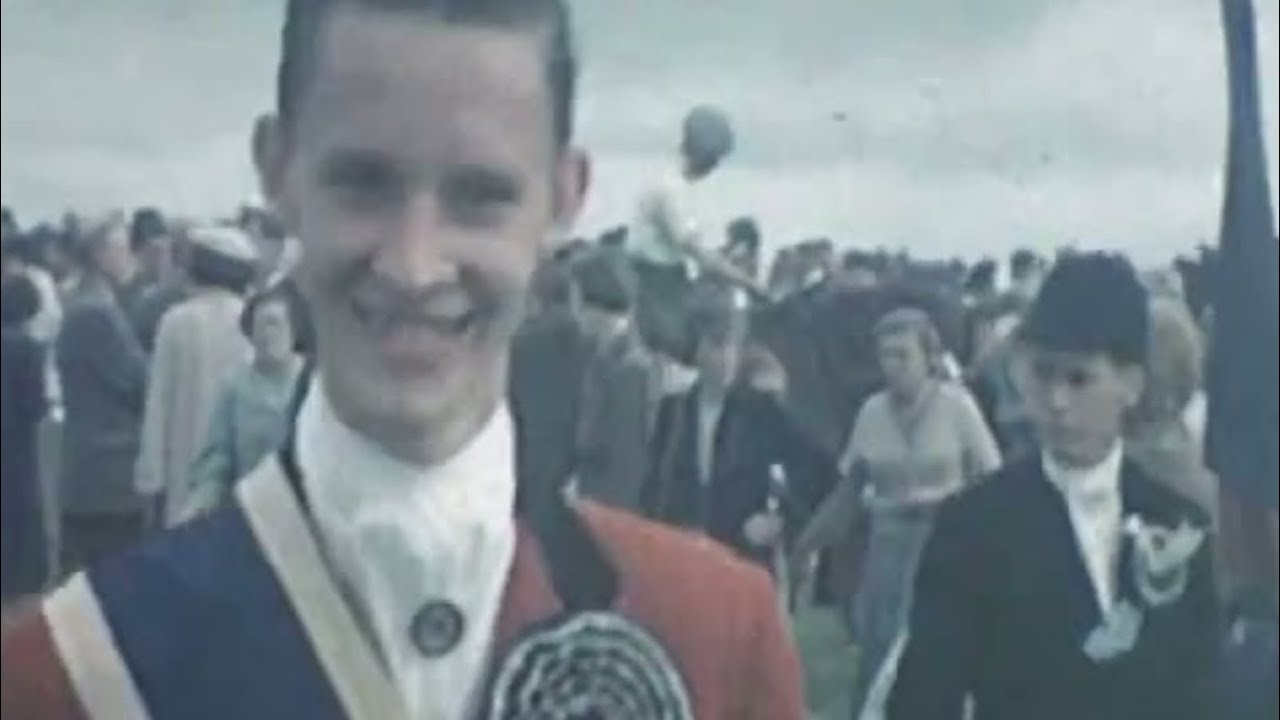 Annan - Riding of the Marches, 1958 in colour.